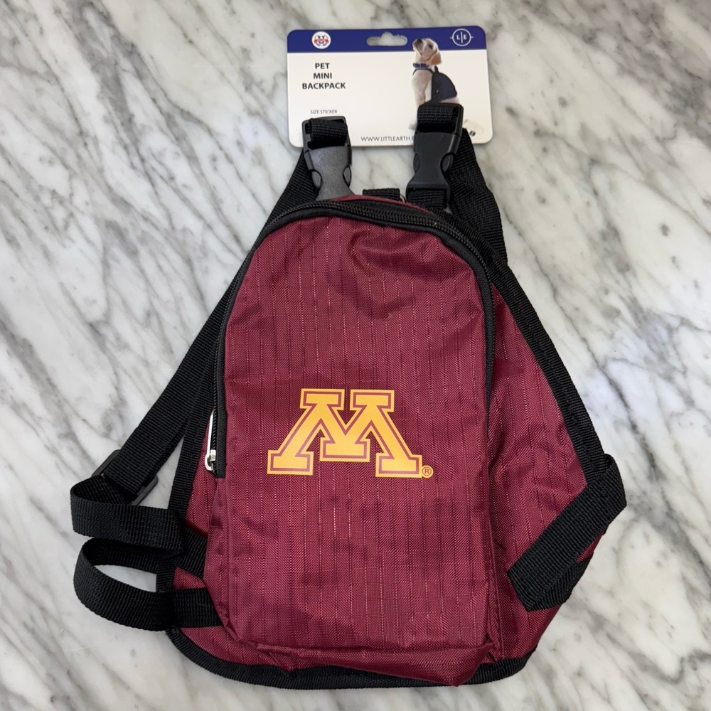 Little Earth, University of Minnesota Twin Cities, Pet Mini Backpack